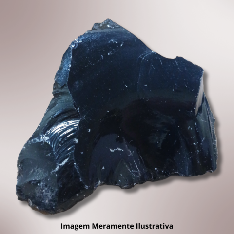 Obsidiana Negra 702 Gramas.  - Unidade